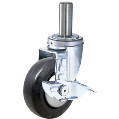 HAMMER CASTER 錘牌 腳輪 413 SKNB100-鏈球插入SP付橡膠B車(chē)