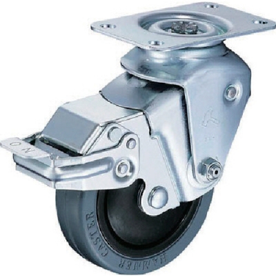 HAMMER CASTER 錘牌  935 BBE-FR100-23-BAR01-鏈球墊腳輪自由SP付橡膠車(chē)線徑2.3mm